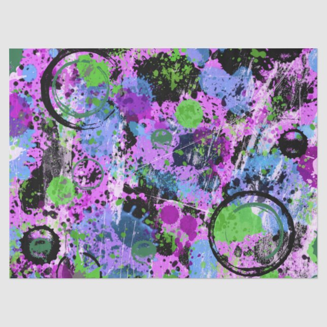 Graffiti Smoothie Tissue Paper (Front)