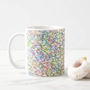 Graffiti Splatter Abstract Pattern Coffee Mug