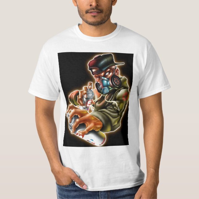 Graffiti Spray Tee (Front)