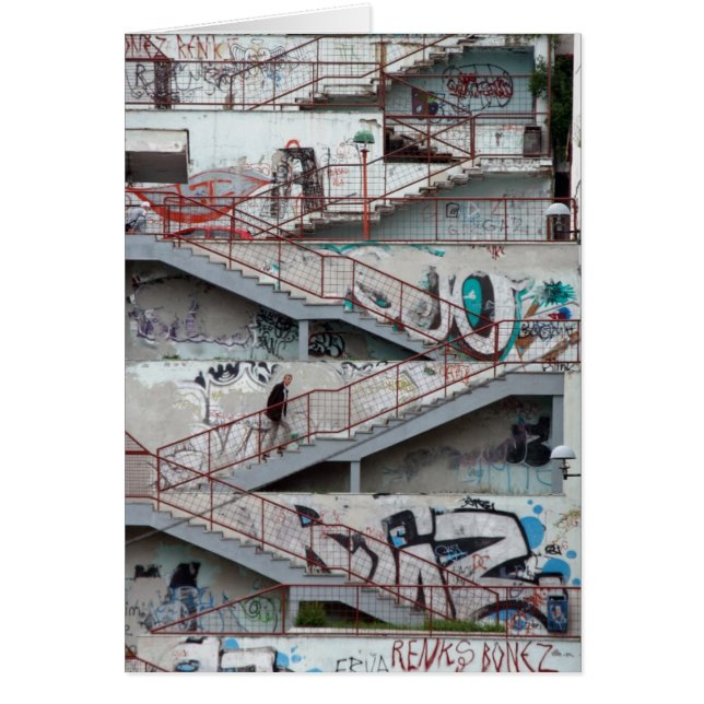 Graffiti Stairs, Sarajevo (Front)