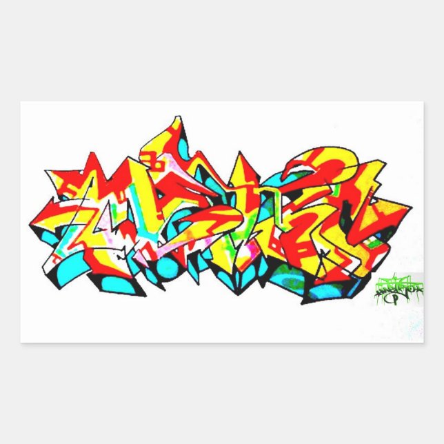 GRAFFITI STICKER BY NYC NJ LEGEND METRO ONE FBA!!! (Front)