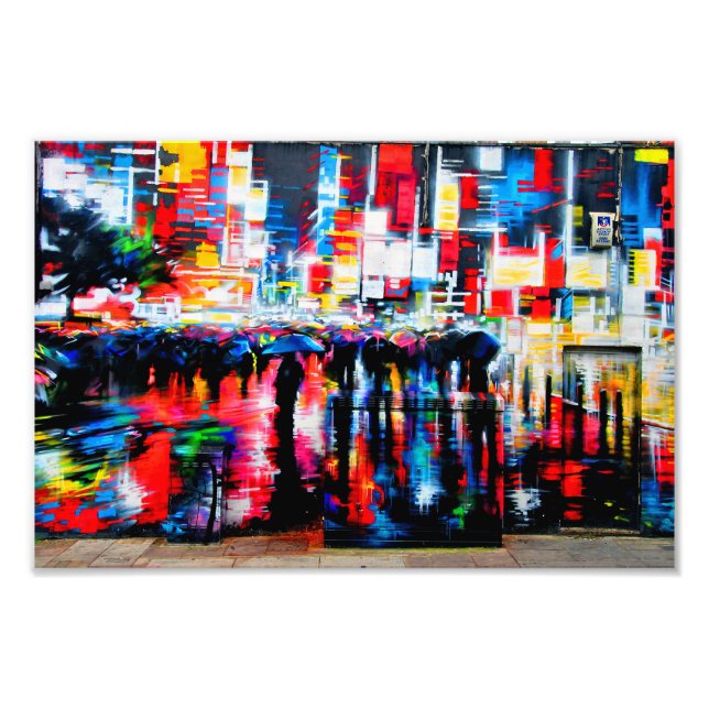 Graffiti Street Art Camden Town London Photo Print (Front)