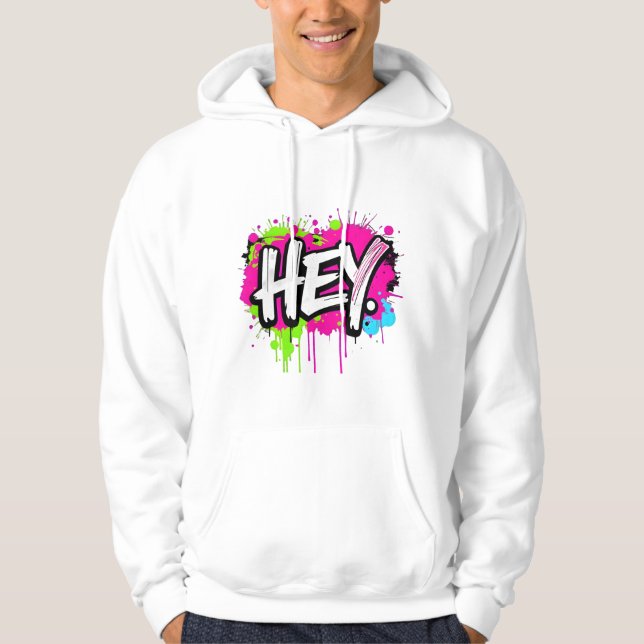 Graffiti Street Art Hoodie (Front)