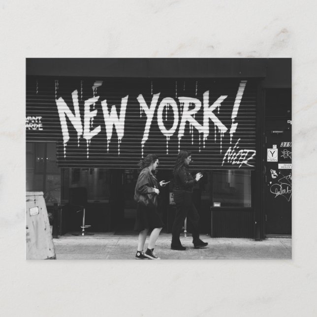 Graffiti Street Art (New York, NY) Postcard (Front)