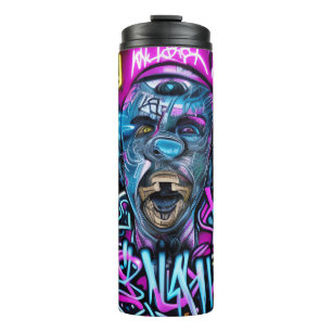 Graffiti Street Art: Take Action & Resist  Thermal Tumbler