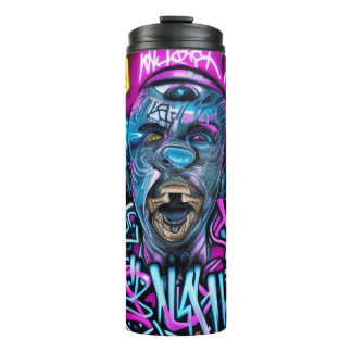 Graffiti Street Art: Take Action & Resist  Thermal Tumbler