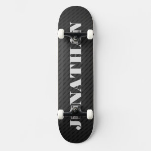 Graffiti street black with Name  Skateboard