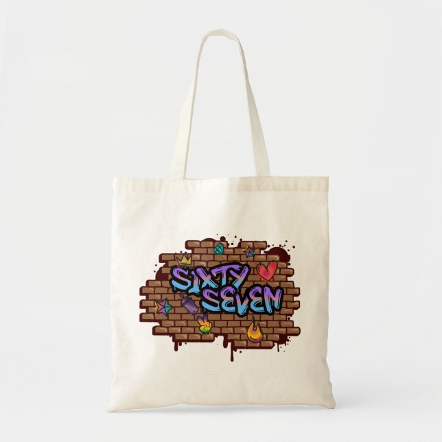 Graffiti Style 67 Tote Bag (Front)