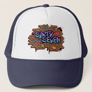 Graffiti Style 67 Trucker Hat