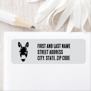 Graffiti Style Donkey or Mule Street Art Drawing