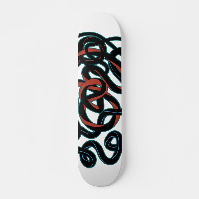Graffiti style line  skateboard (Front)