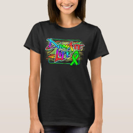 Graffiti Style Organ Donation Awareness T-Shirt