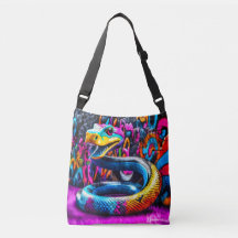 Graffiti style snake design