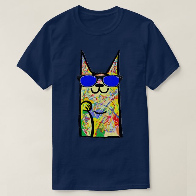 graffiti tattoo subway CAT T-Shirt (Design Front)