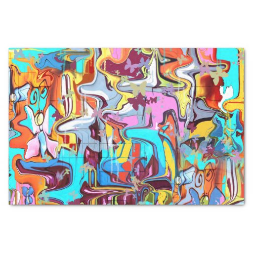 Image of Graffiti Tissue Paper