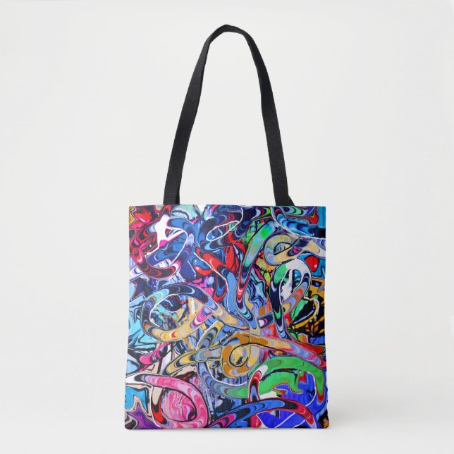 Graffiti Tote Bag (Front)
