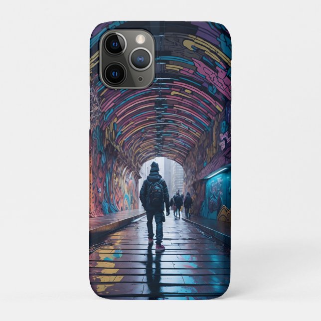 Graffiti Tunnel Of Art Case-Mate iPhone Case (Back)