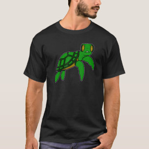 Graffiti Turtle Tortoise Cute Graffiti Turtle Graf T-Shirt