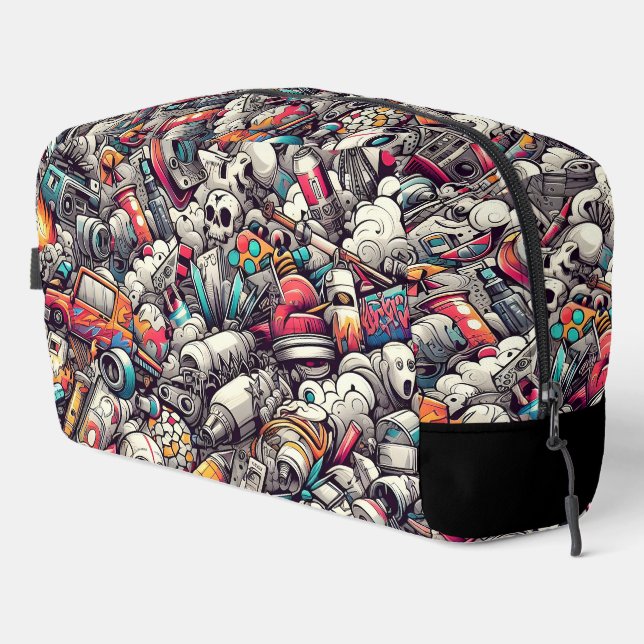 Graffiti Urban Art Dopp Kit (Right Corner)