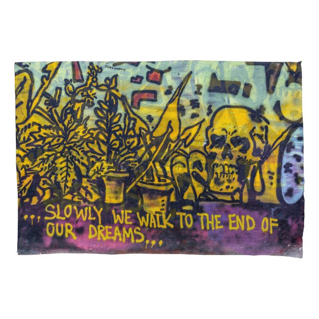 Graffiti Urban Street Art Abstract Pillowcase (Front)