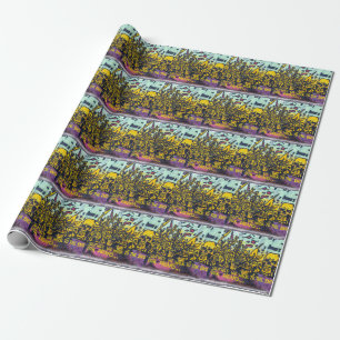 Graffiti Urban Street Art Abstract Wrapping Paper