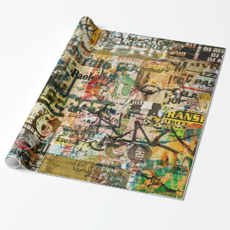 graffiti urban wrapping paper