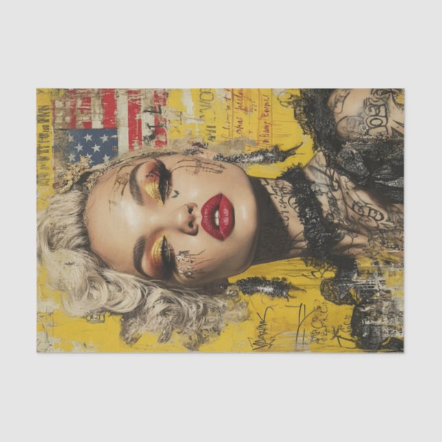 Graffiti Vibes4 Tissue Paper (Front)