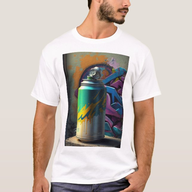 Graffiti Vibes: Street Art that Speaks to You T-Shirt (Front)