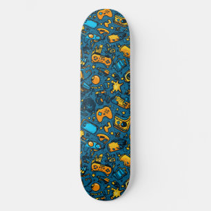 Graffiti Video GamerGamer Cool Designed Skateboard