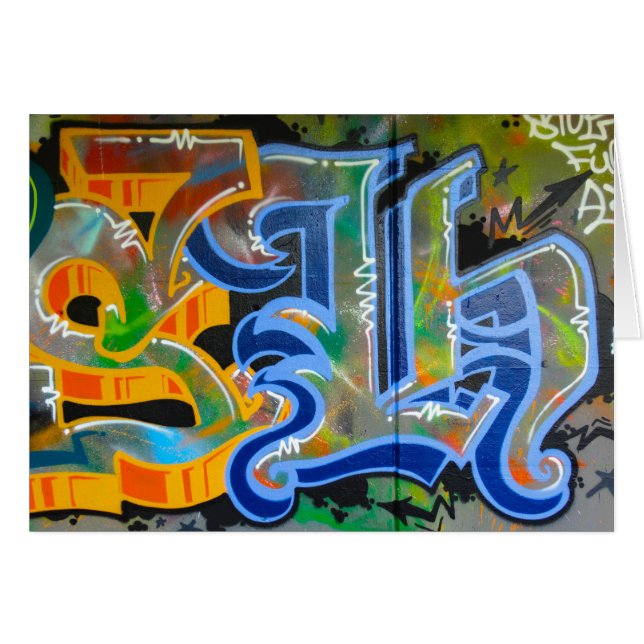 Graffiti Wall Art (Front Horizontal)
