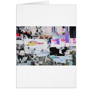 Graffiti Wall Banksy Style Torn Paper