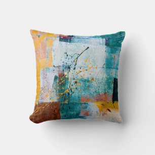 Graffiti wall: Los Angeles street. Cushion
