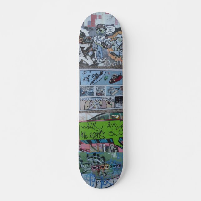 Graffiti Wall - (St. Louis, Mo) Skateboard (Front)
