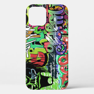Graffiti Wall: Urban Hip Hop iPhone 12 Case