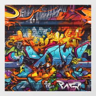 Graffiti Window Cling