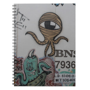 Graffitti Aliens Notebook