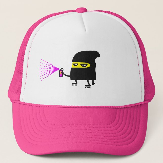 Graffitti & Skate Trucker Hat (Front)