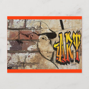 Grafiti Artist Postcard