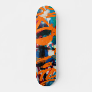 Grafitti and Street Art Skateboard