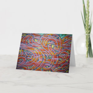 grafitti card