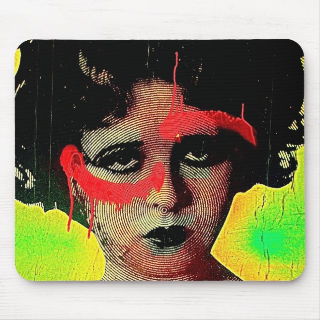 Grafitti Goddess Mouse Mat (Front)