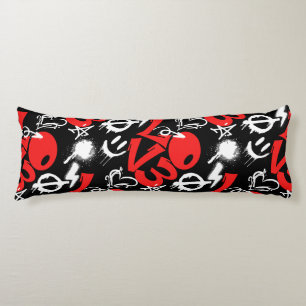 grafitti LOVE B. Black BG Body Cushion