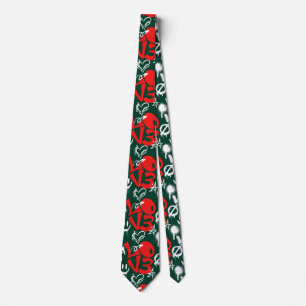 grafitti LOVE B. DGreen BG Tie