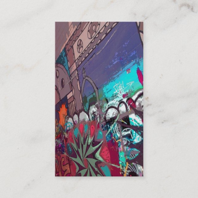 Grafitti Salon Business Card (Front)