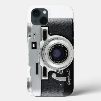 Graflex Graphic 35 Vintage Camera iPhone 13 Case