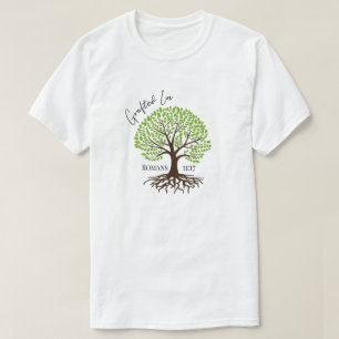 Grafted In Messiah Yeshua Green Tree of Life T-Shi T-Shirt