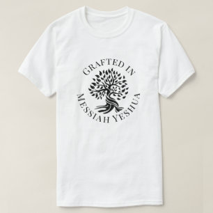 Grafted In Messiah Yeshua Tree of Life T-Shirt