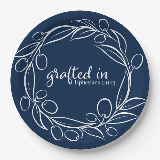 Grafted In Paper Plate (Front)