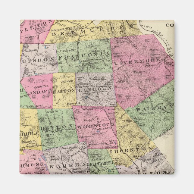 Grafton County, NH Magnet (Front)