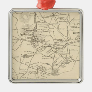 Grafton, Grafton Co Metal Tree Decoration